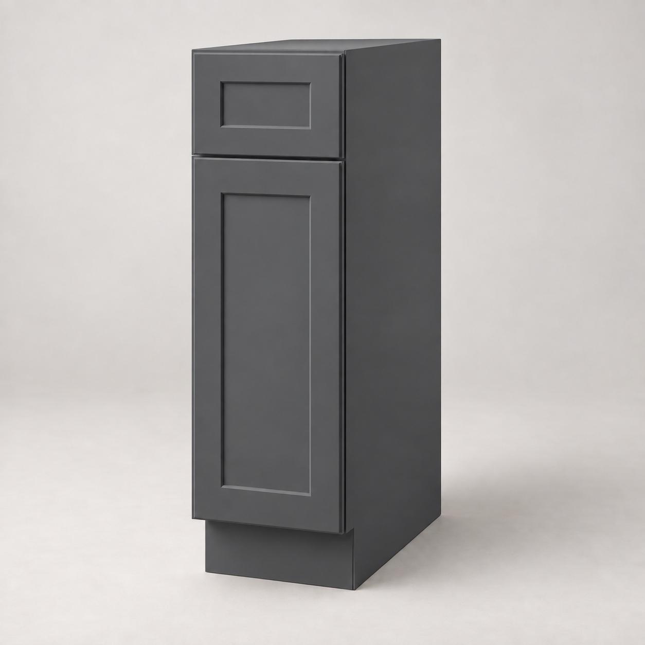 Shaker Dark Grey Base Cabinet — B12