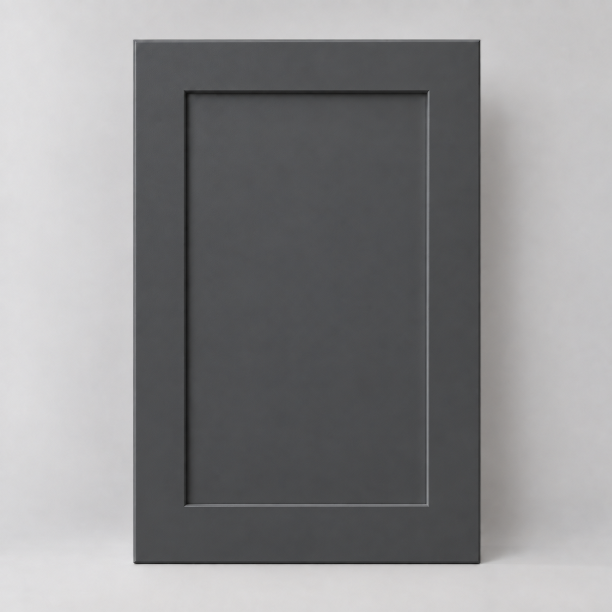 Shaker Dark Grey — illustrative finish sample