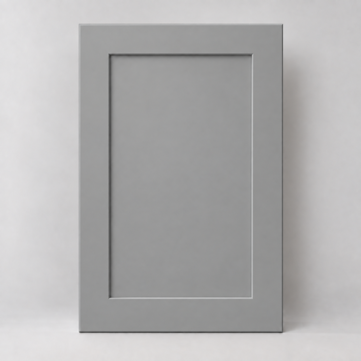 Shaker Grey — illustrative finish sample