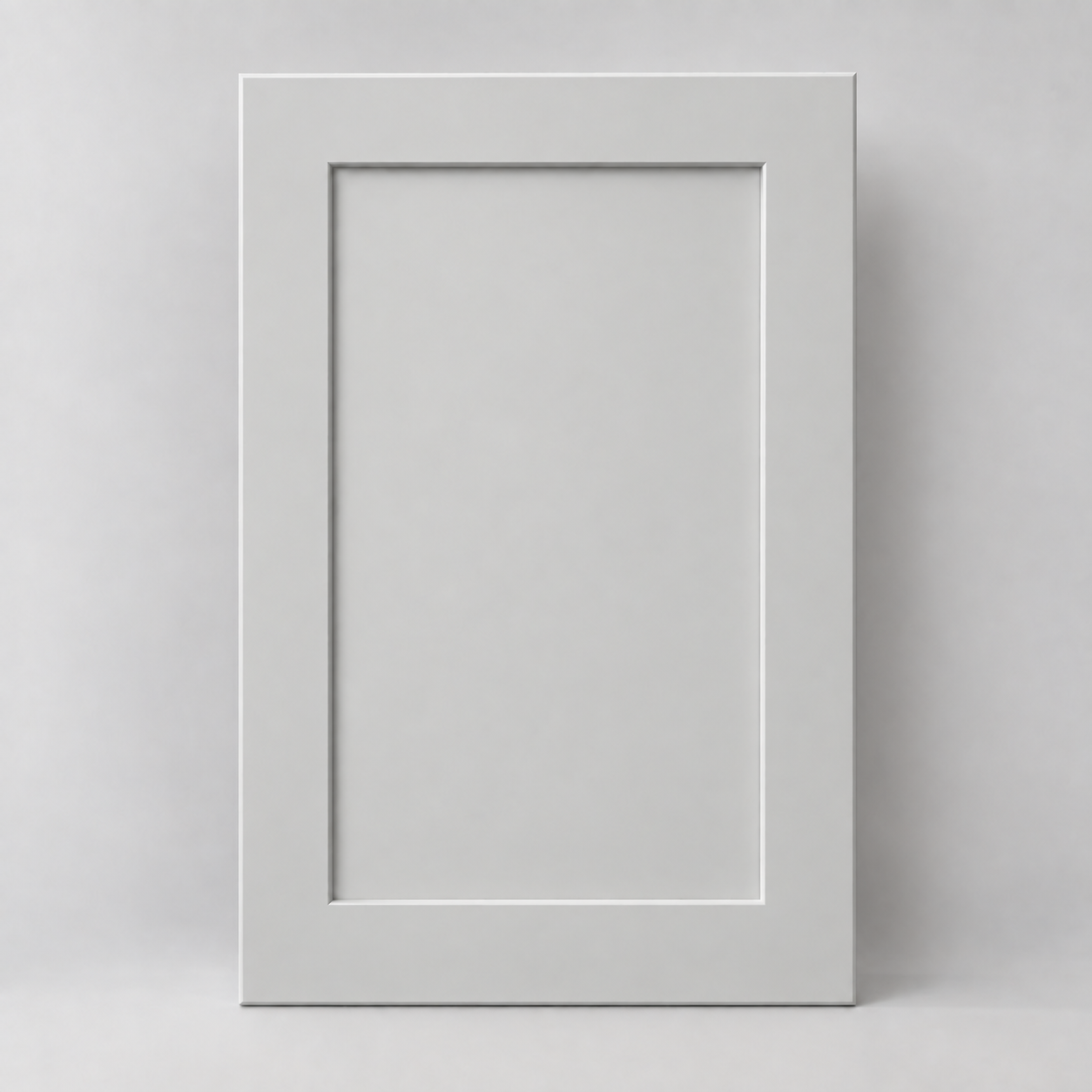 Shaker Light Grey — illustrative finish sample