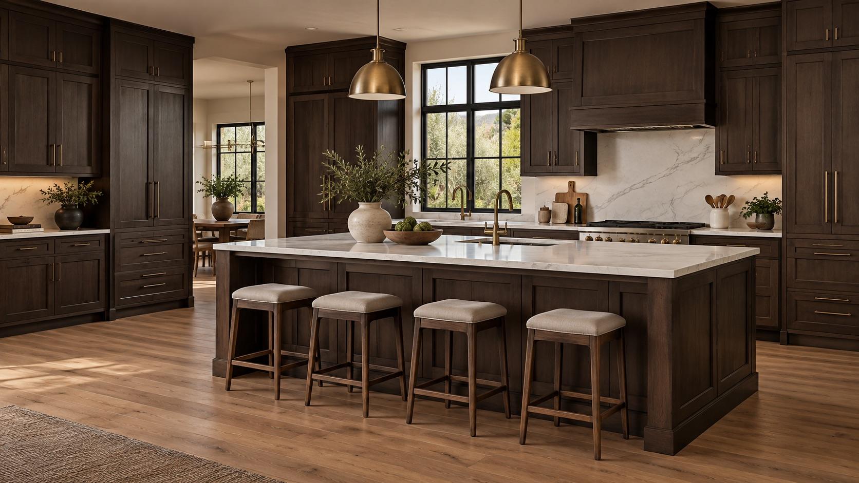 Shaker Expresso kitchen inspiration — illustrative rendering