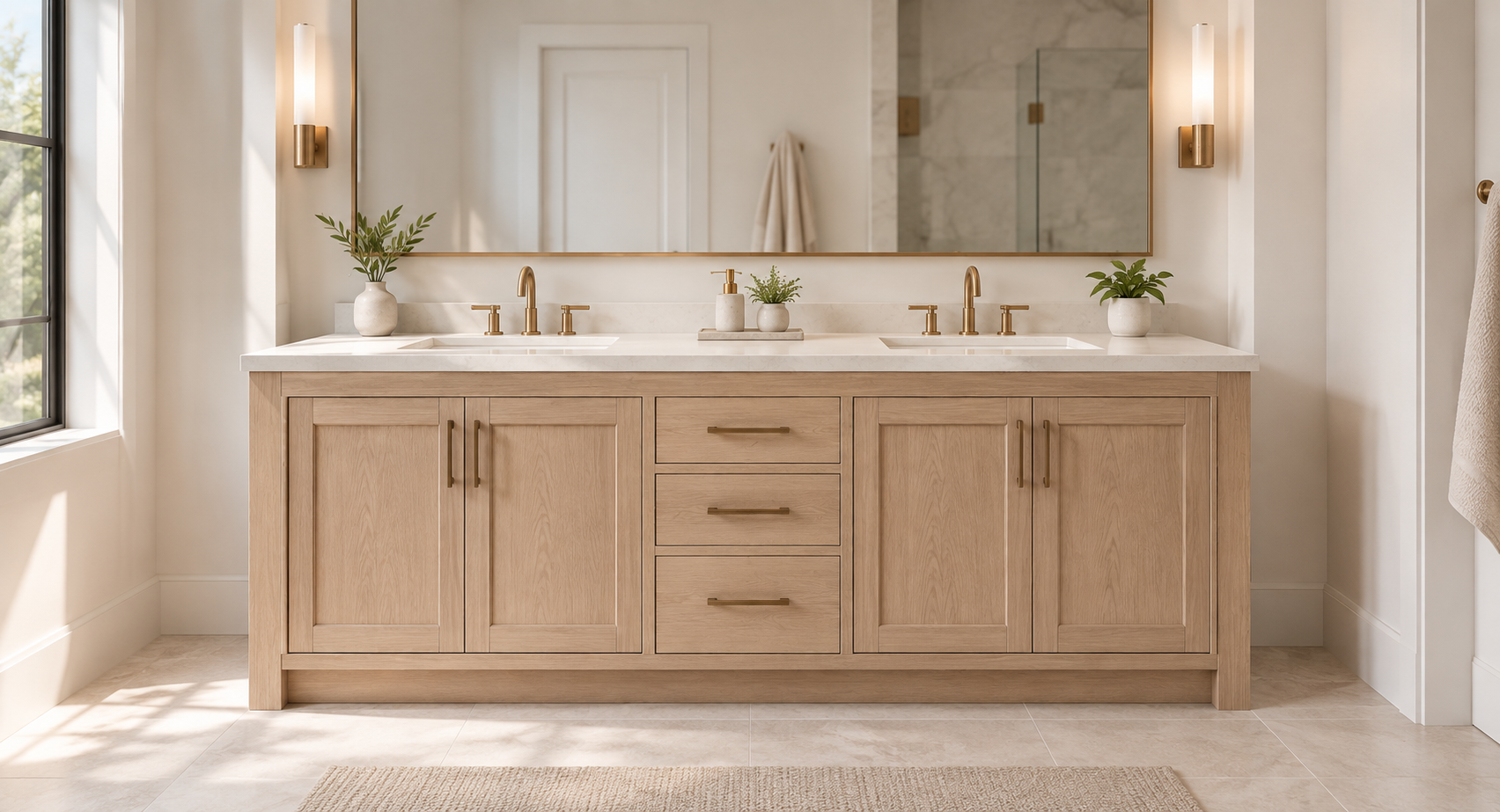 Spa-Inspired Bathroom